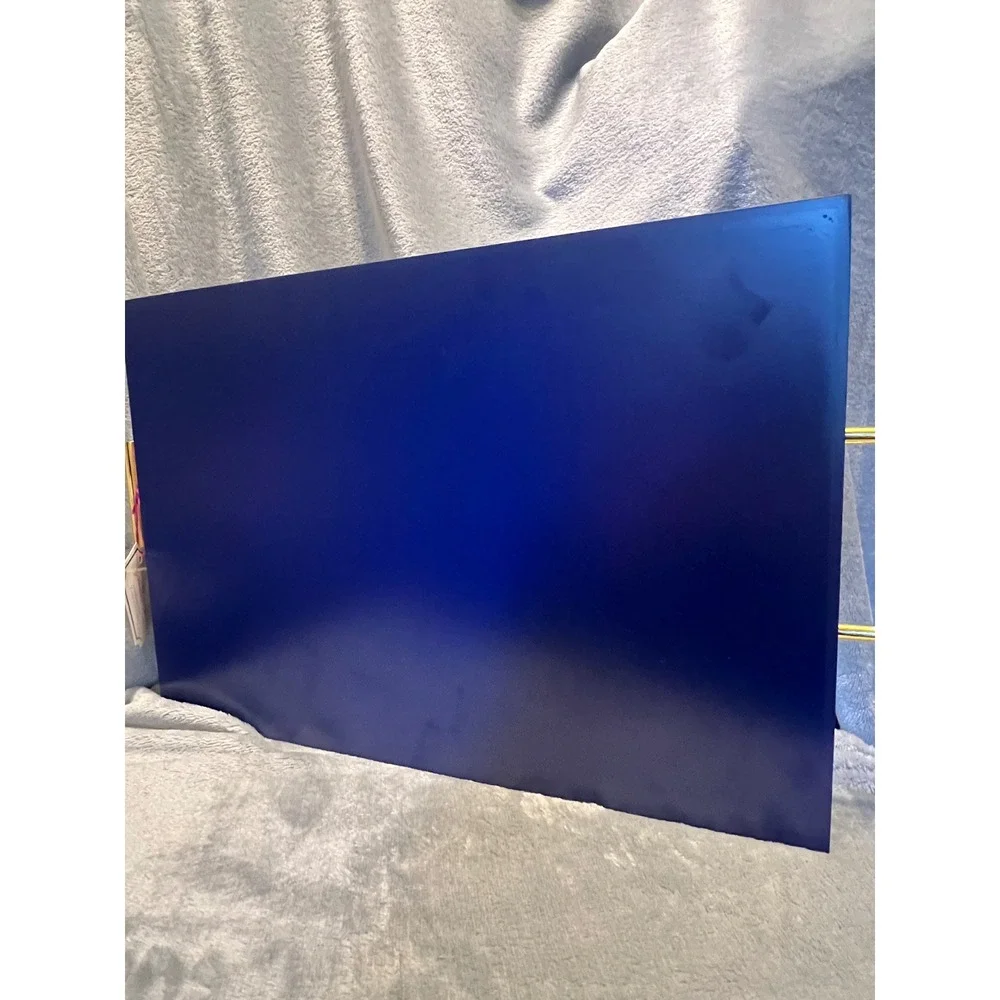 Lilly Pulitzer Coral Bay Hostess Serving Tray Blue White Gold Handles 18